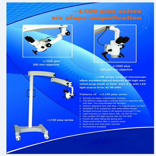 CN-L100 plus LED Light Source Ophthalmic Operating Microscope