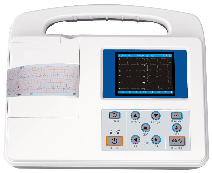 CN-ECG-1G 1 Channel Digital Electrocardiograph